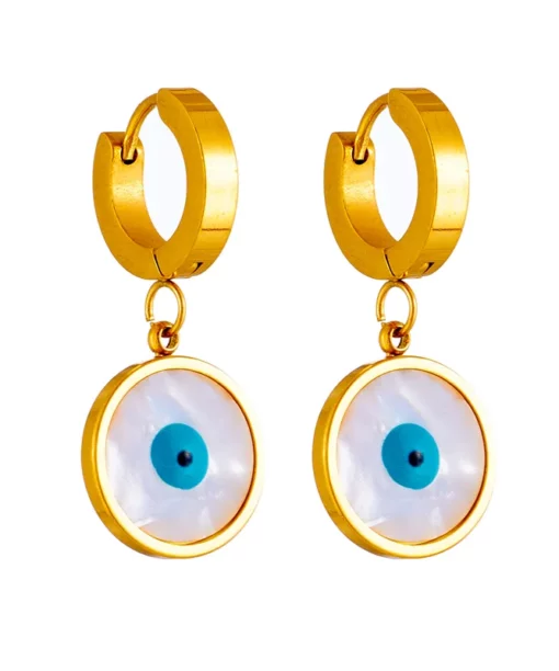 Alternative view of Boho Devil;s eye Drop Earrings
