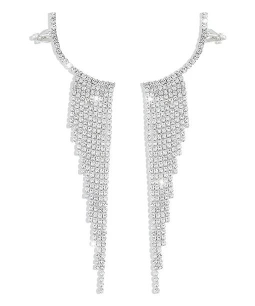 Alternative view of Silver Zircon Earrings