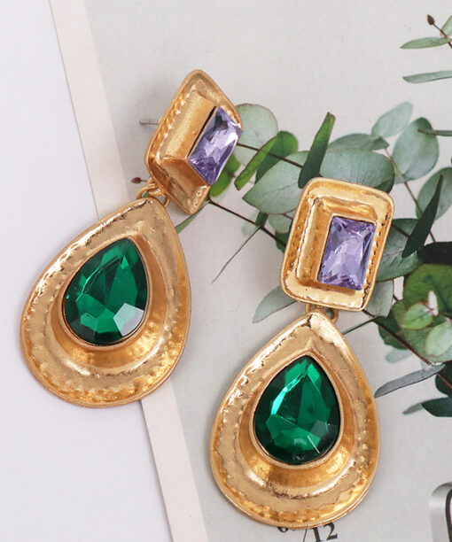 Alternative view of Impressive Colorful Drop Earrings