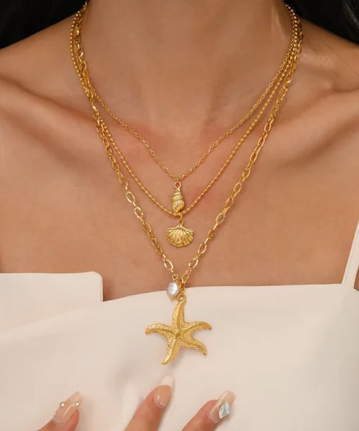 Alternative view of Summer Layer Necklace