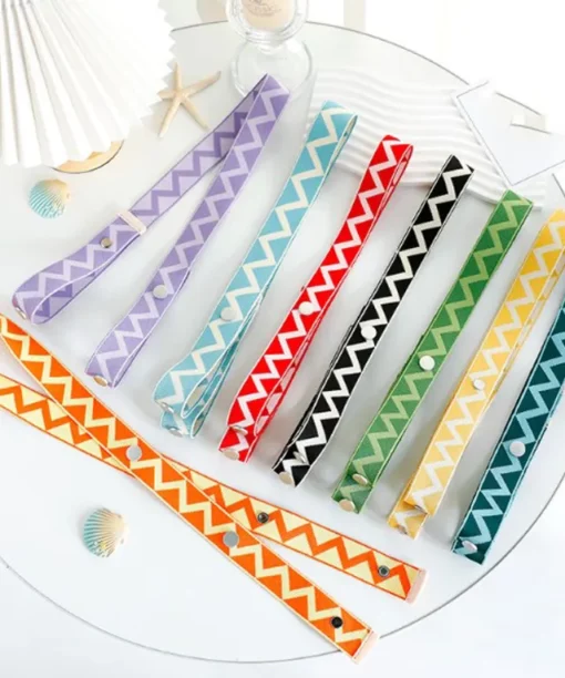 Alternative view of Yellow Geometric  Bag Strap