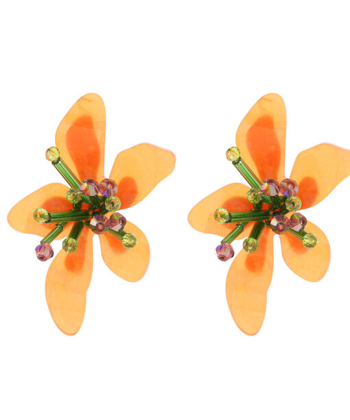 Alternative view of Orange Summer Flowers