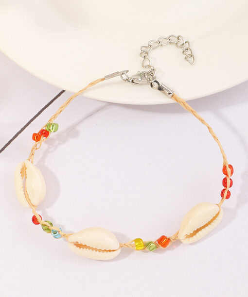 Alternative view of Shell Colorful Anklet