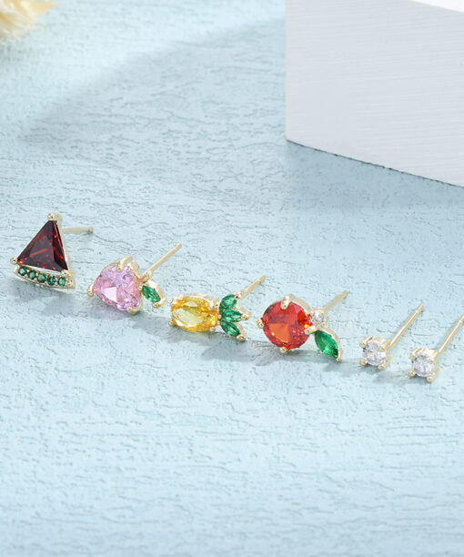 Alternative view of Tutti Frutti Earrings Set