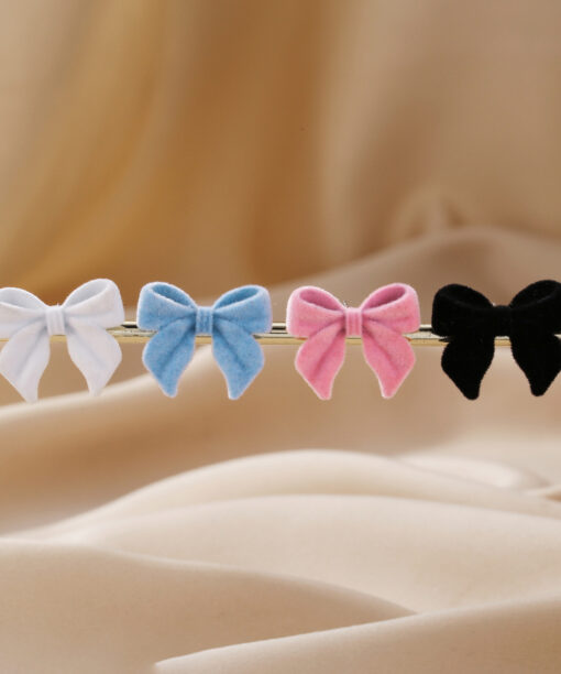 Alternative view of Velvet Blue Bow