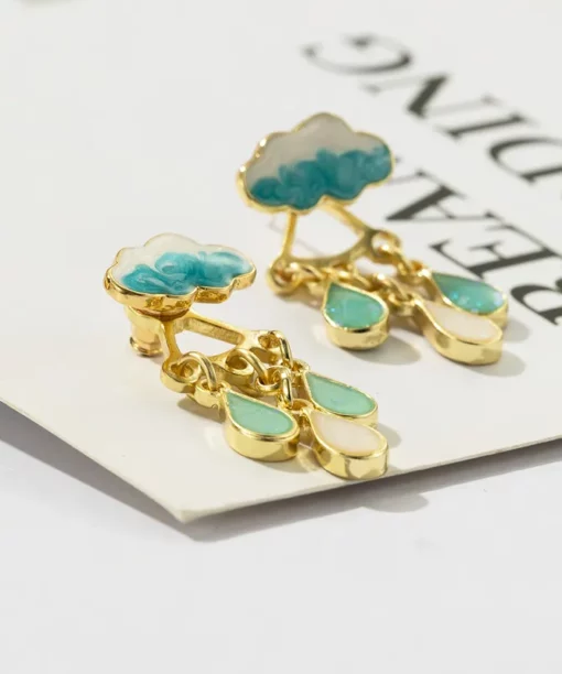 Alternative view of Rainy Drop Earrings