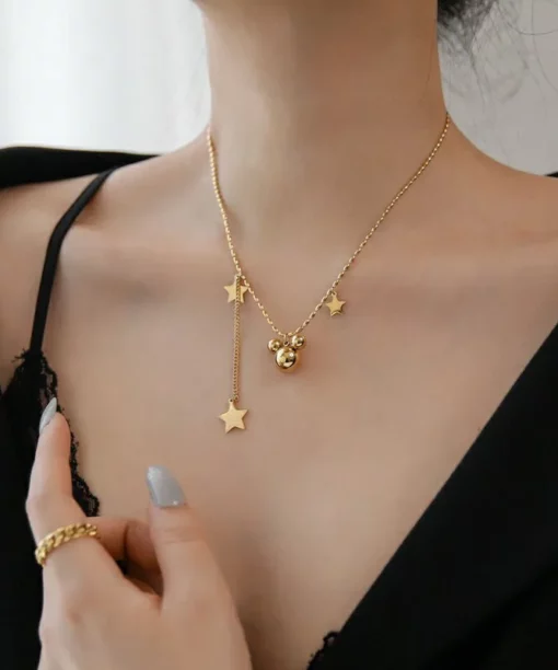 Alternative view of Mickey Mouse Necklace