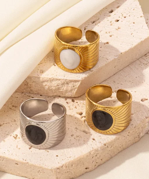 Alternative view of Boho Silver Open Ring