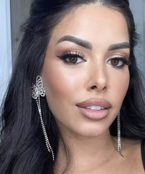 Alternative view of Butterfly Glam Drop Earrings