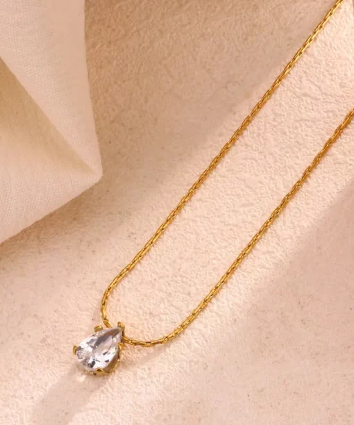 Alternative view of Shiny Circle  Necklace