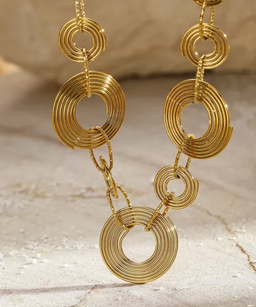 Alternative view of Heart Circle Necklace
