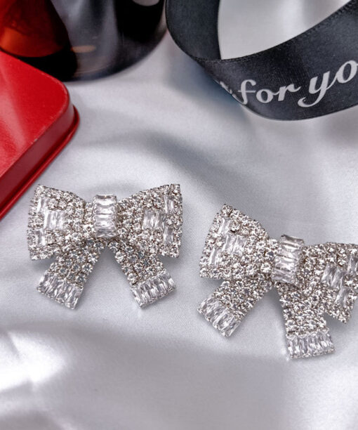 Alternative view of Glam Bows Ear Clips