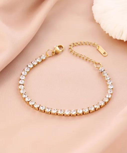 Gold Diamond Bracelet