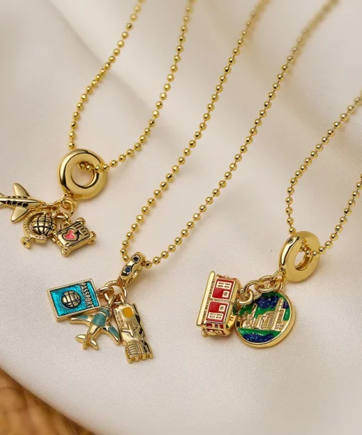 Alternative view of Traveller of the World Necklace