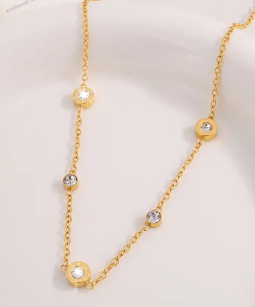 Alternative view of Golden Grace Necklace
