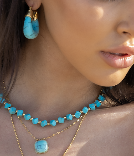 Alternative view of Thalassa Necklace