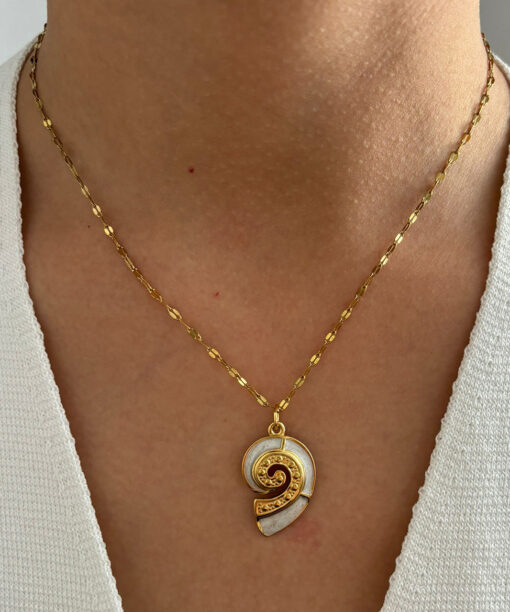 Alternative view of White Coral Necklace