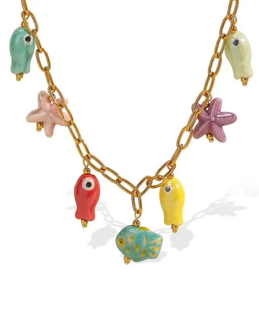 Alternative view of Vithos Necklace