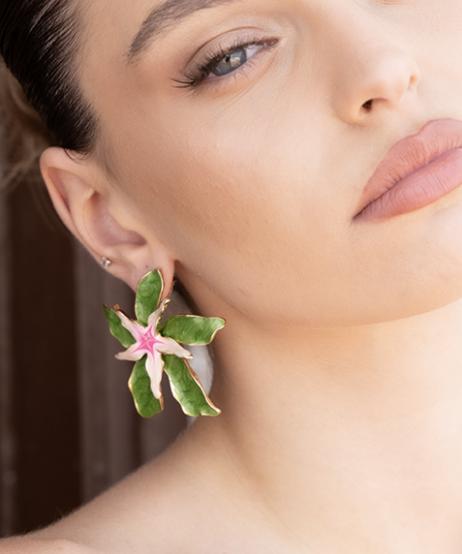 Alternative view of Fab Flower Earrings