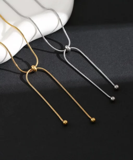 Alternative view of Elvira Simple Necklace
