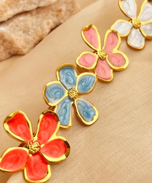 Alternative view of Blue Petal Grace Ring