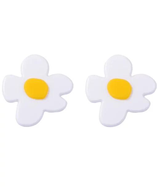 Alternative view of White Blossom Earrings