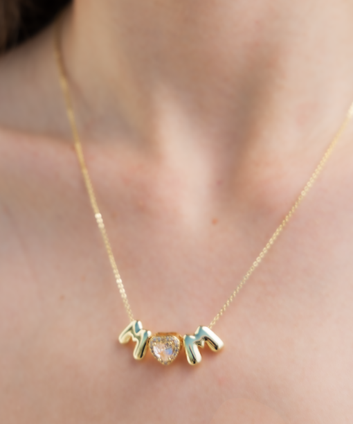 Alternative view of Mom Zircon Heart