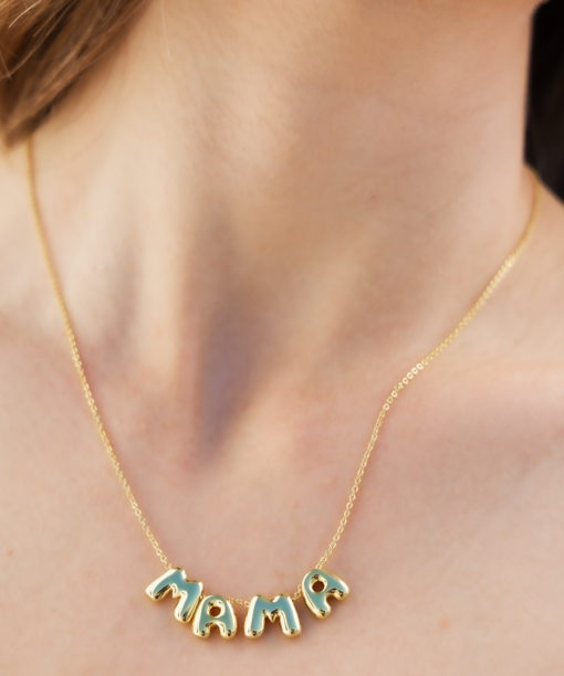 Alternative view of Gold Mama Necklace