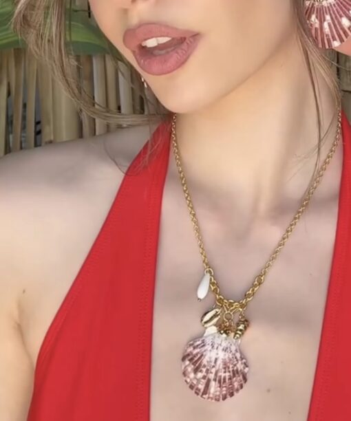 Alternative view of Ocean Shell Necklace
