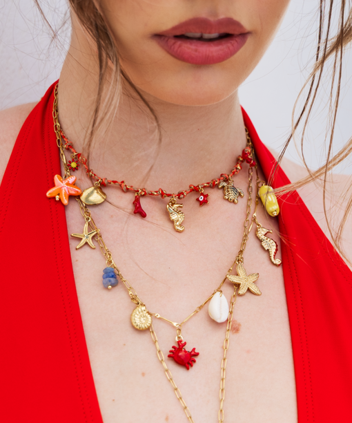 Alternative view of Love In the Ocean Necklace