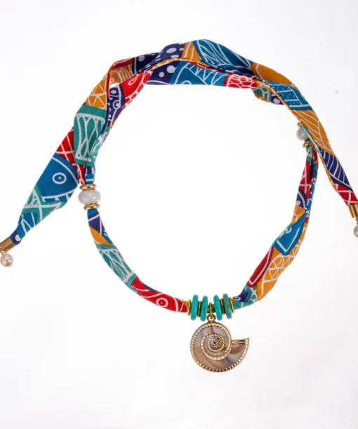 Alternative view of Mermaid Bandana Necklace