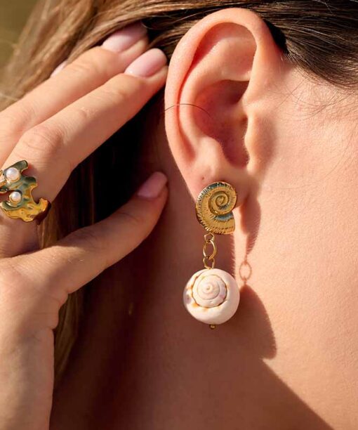 Alternative view of Ocean Treasure Earrings