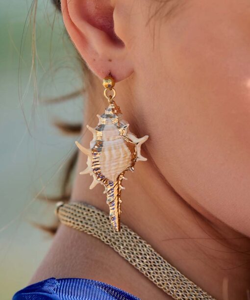 Alternative view of Impressive Shell Earrings