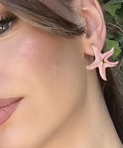 Alternative view of Pink Leona Starfish